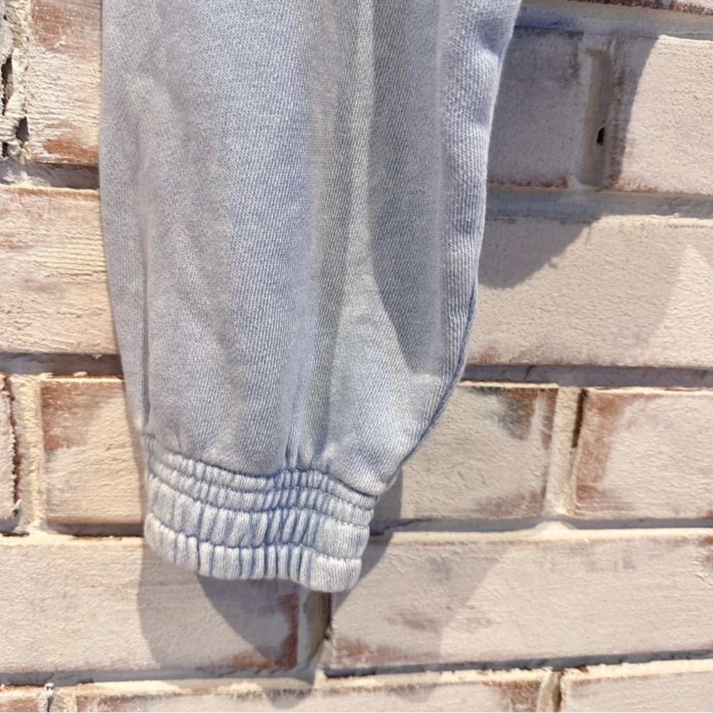 Aerie New Heights Turtleneck Sweatshirt cloud wash blue - Picture 3 of 6
